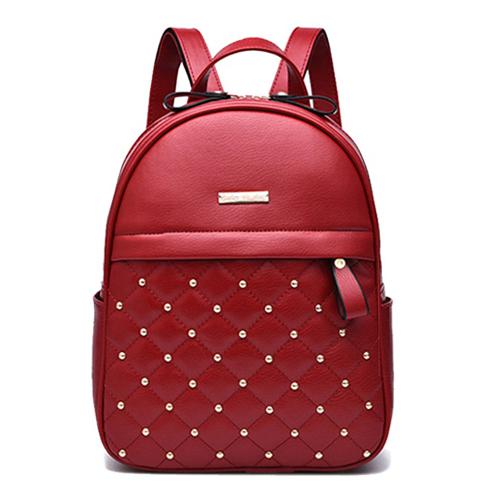 Korean Premium Leather Backpack Fashion beg bags Backpacks