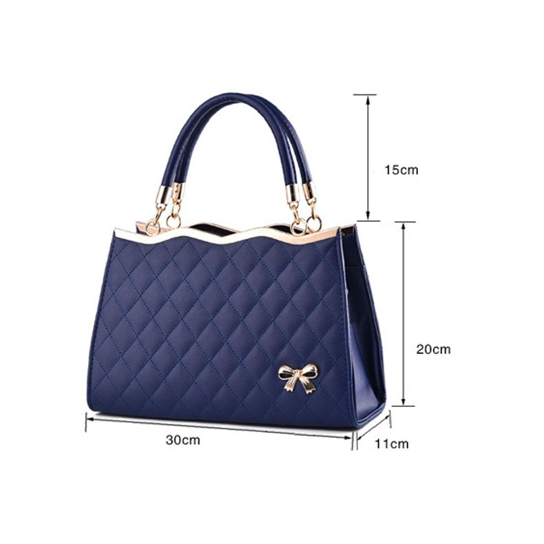 Korean PU Leather Lady Women Business Casual Handbag