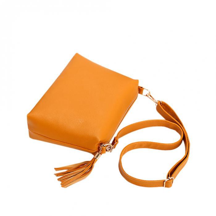 Korean Shoulder Sling Tassel Leather Bag Beg Tangan
