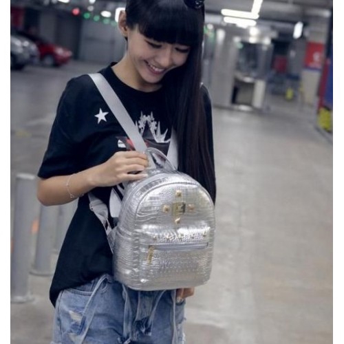 Korean Style Shinning Backpack Travel Casual Bag