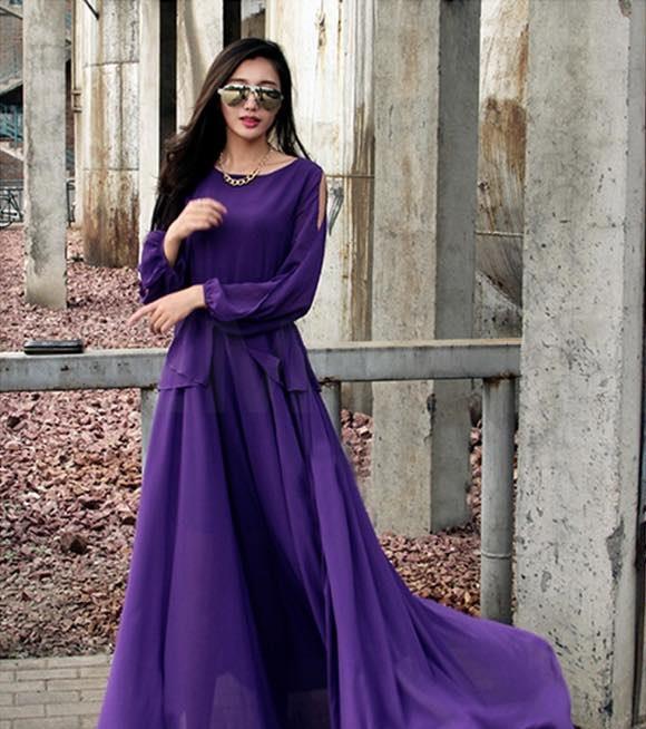 Design Purple Dress
