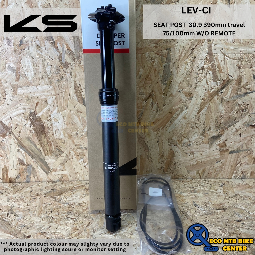 KS LEV CI 30.9 390mm Carbon Dropper Seatpost W/O REMOTE