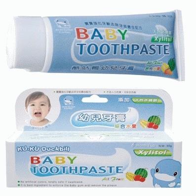 Kuku Duckbill: Baby Toothpaste All Fruits
