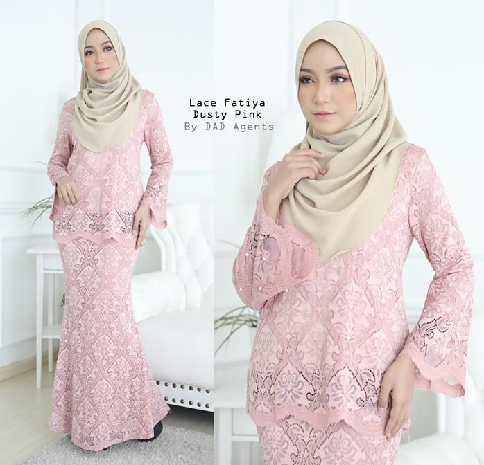 baju kurung lace 2018
