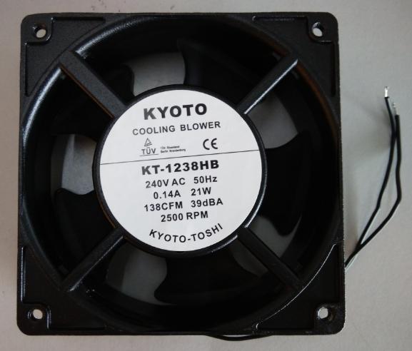 KYOTO 4 Inch AC Axial Fan Cooling Blower 240VAC