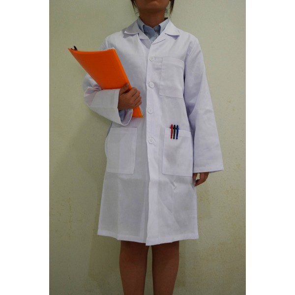 Labcoat (XS - XXXL) Laboratory Coat Long Sleeve