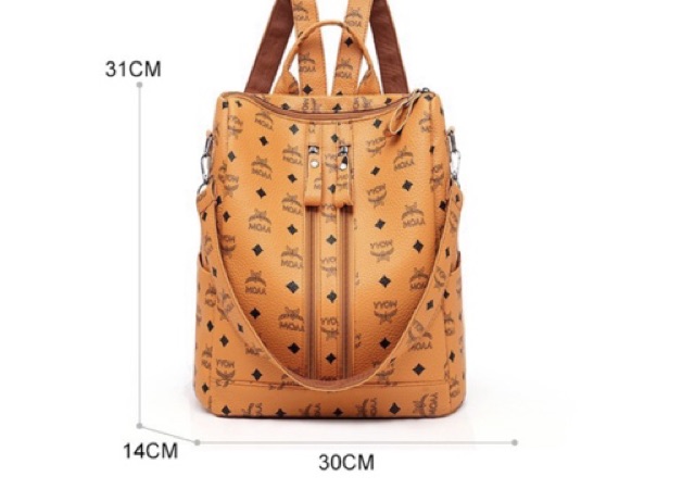 Ladies Backpack Two Way Travel Shoulder Bag Handbag