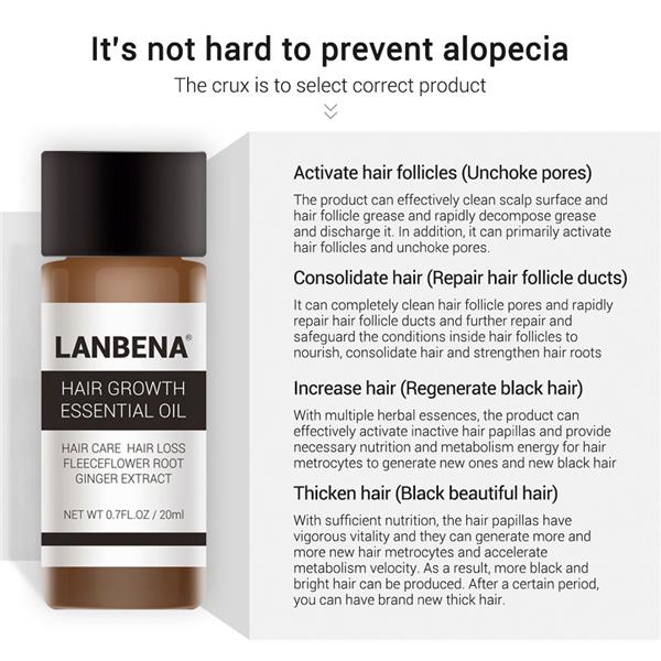 LANBENA Natural Hair Growth Essence (end 9/26/2018 2:15 PM)