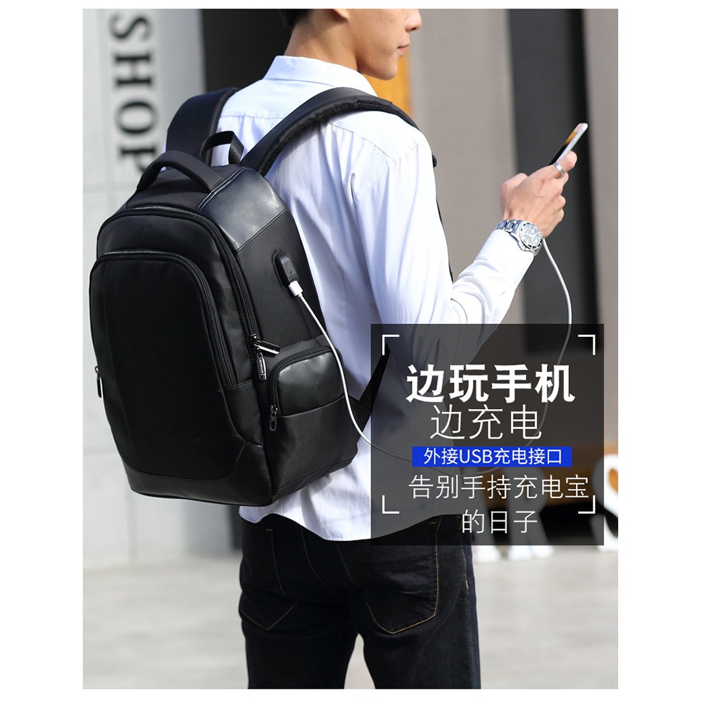 Laptop Bag Notebook Backpack Travel School Bag Beg Belakang Sekolah