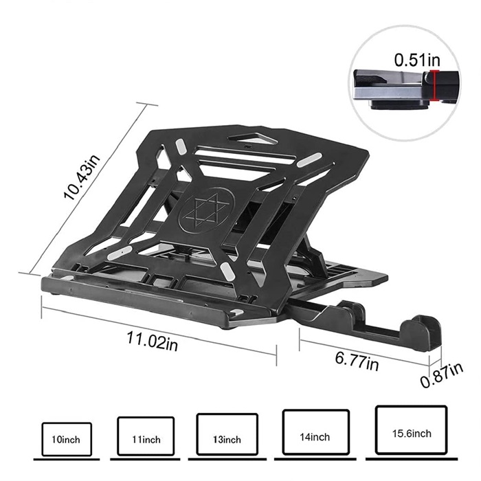 Laptop Stand Portable Foldable Adjustable