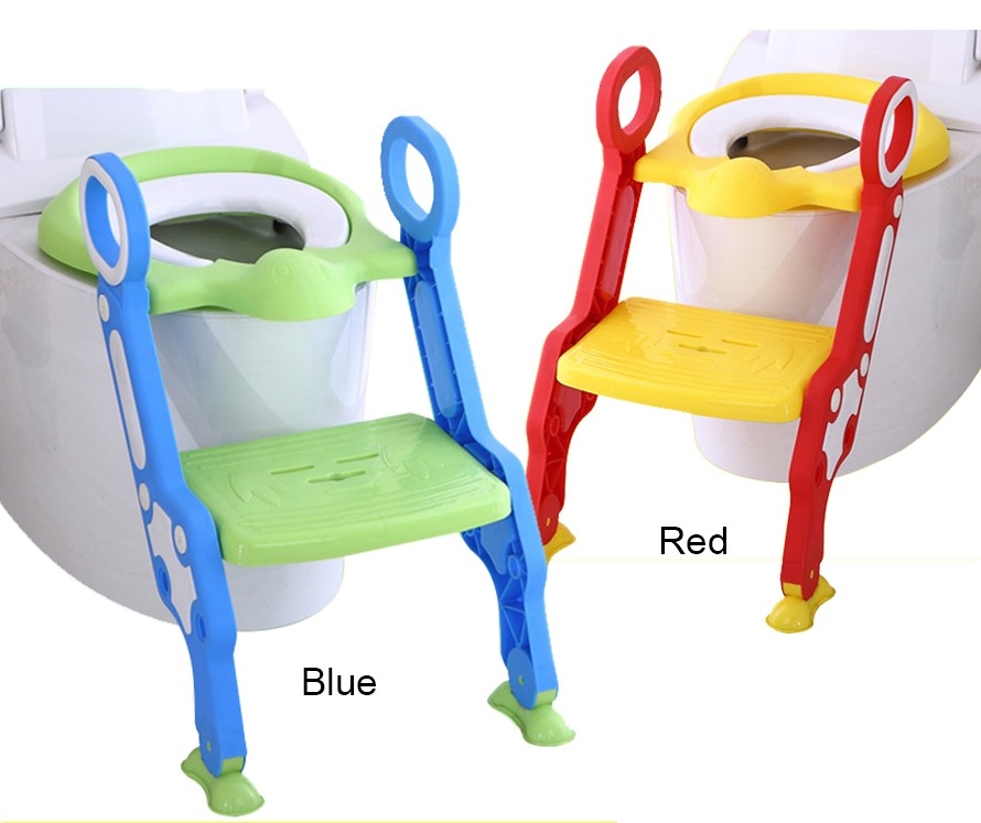 Large Baby Potty Training Toilet Chair Seat Step Ladder Trainer