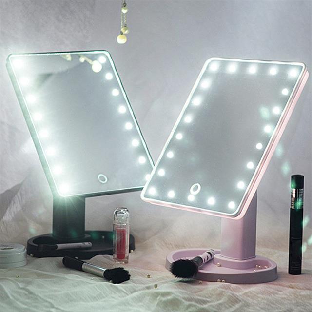 Large Led Mirror 16led Lights On End 8 18 2020 9 15 Am Large Led Mirror 16led Lights On