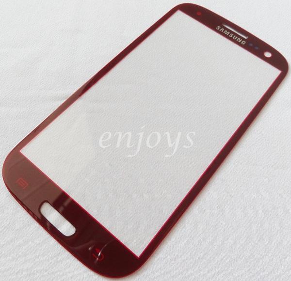 NEW LCD Touch Screen Digitizer Glass Samsung I9300 Galaxy S3 ~RED