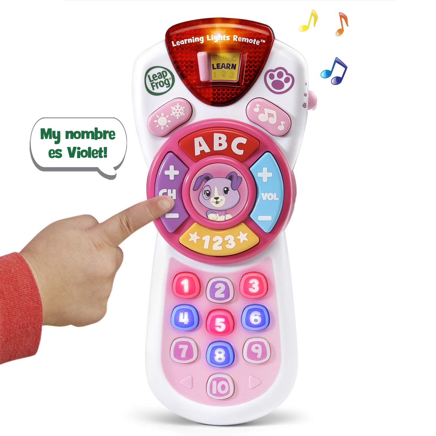 leapfrog violet's learning lights remote