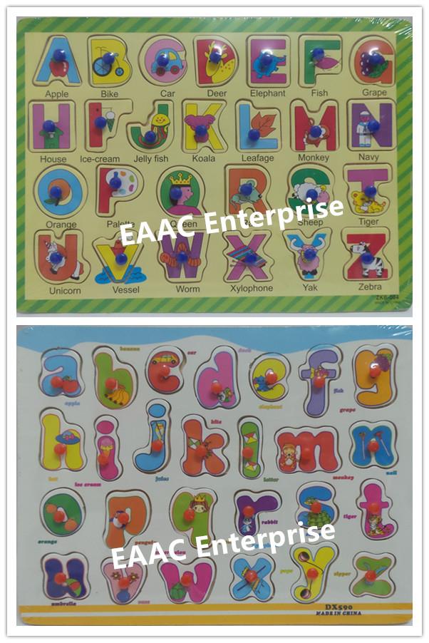 Learning ABC Small & Capital Letters Hard Cardboard