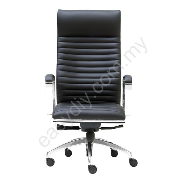 Leather / Fabric Office Chair / Con (end 1/17/2021 1215 PM)