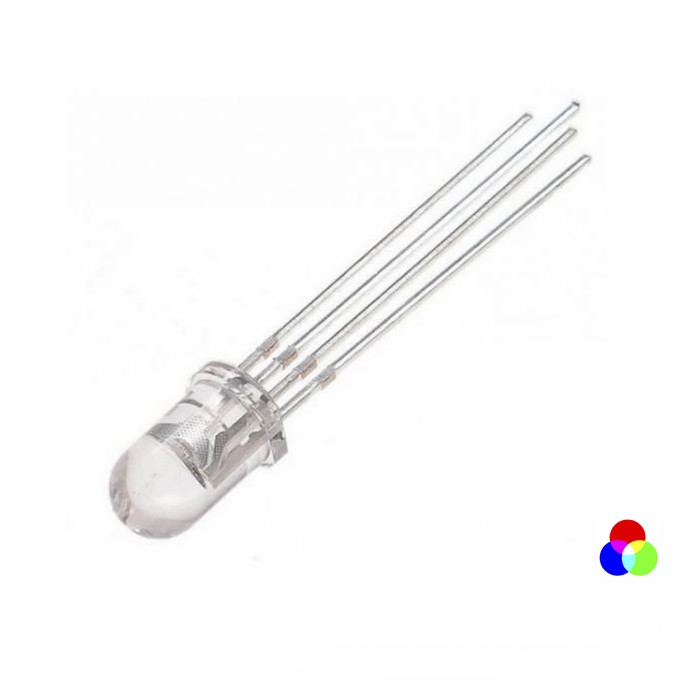 LED 5mm (RGB) Common Anode 4 pins