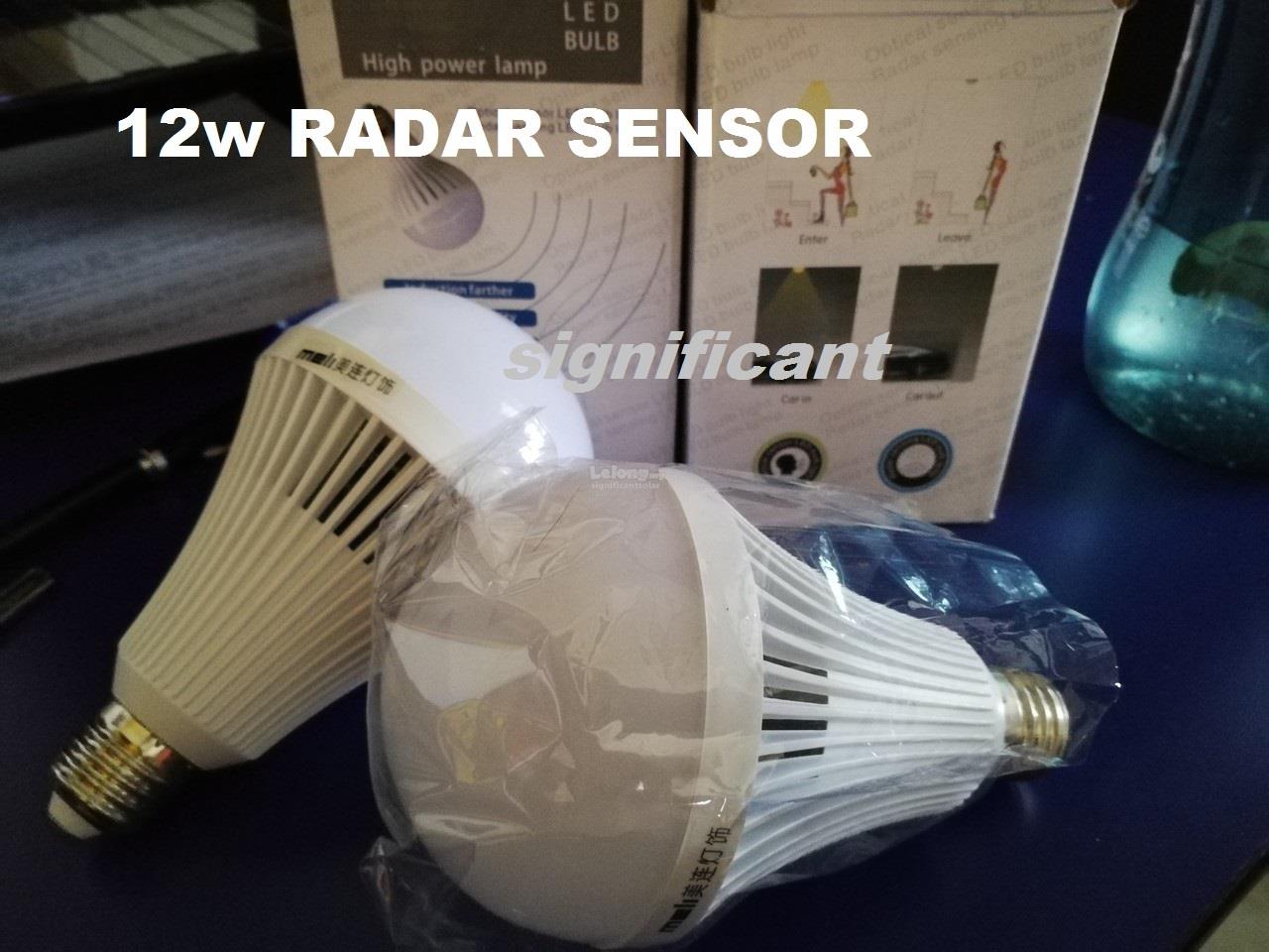 Led Bulb Radar Motion Sensor Lamp 22 End 10 5 2019 7 15 Pm Led Bulb Radar Motion Sensor Lamp 220v E27 Light 9w 12w
