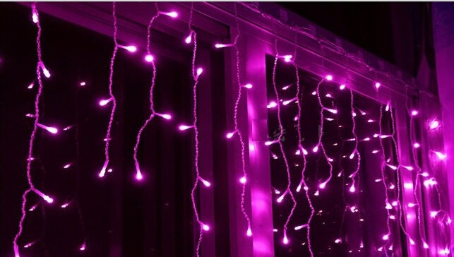 LED Curtain Waterfall Xmas Party Christmas Decoration Holiday Lights