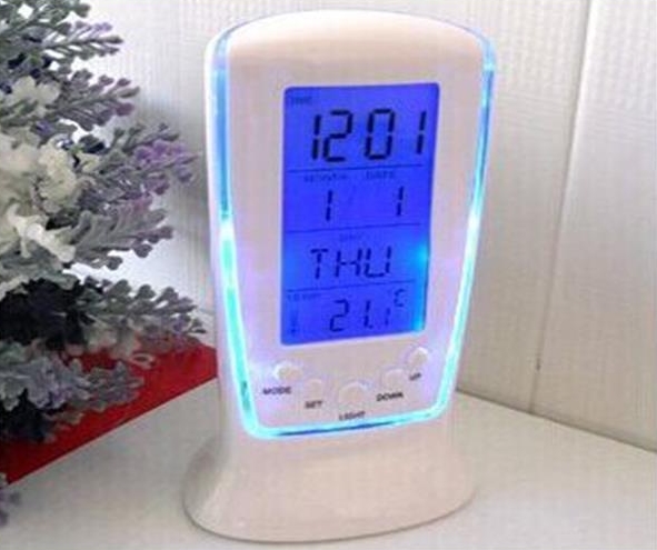 The new LED electronic CLOCK luminous alarm calendar thermometer