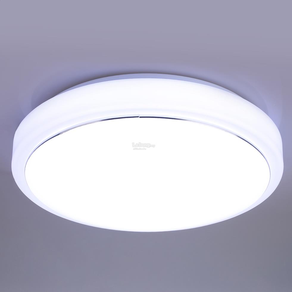 Led Energy Saving Ceiling Lamp 18w 24w With Sliver Border