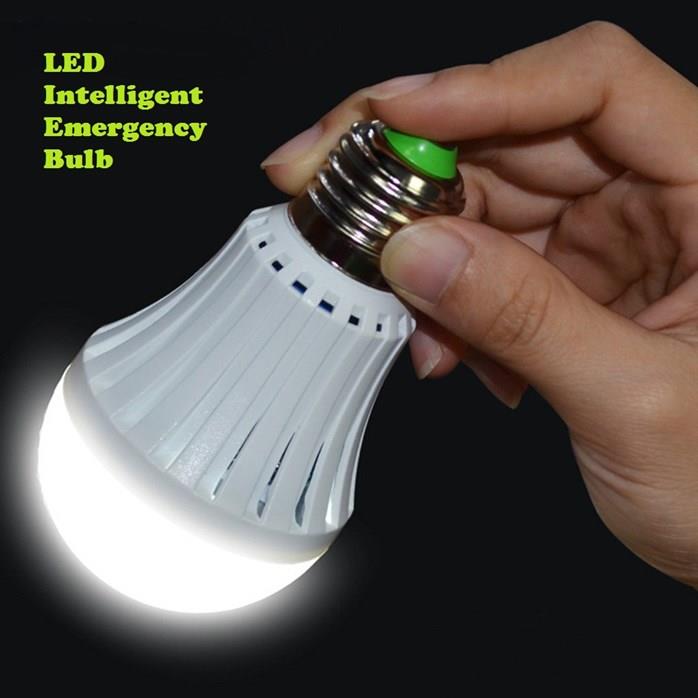 LED Intelligent Emergency Bulb 9watt White Color
