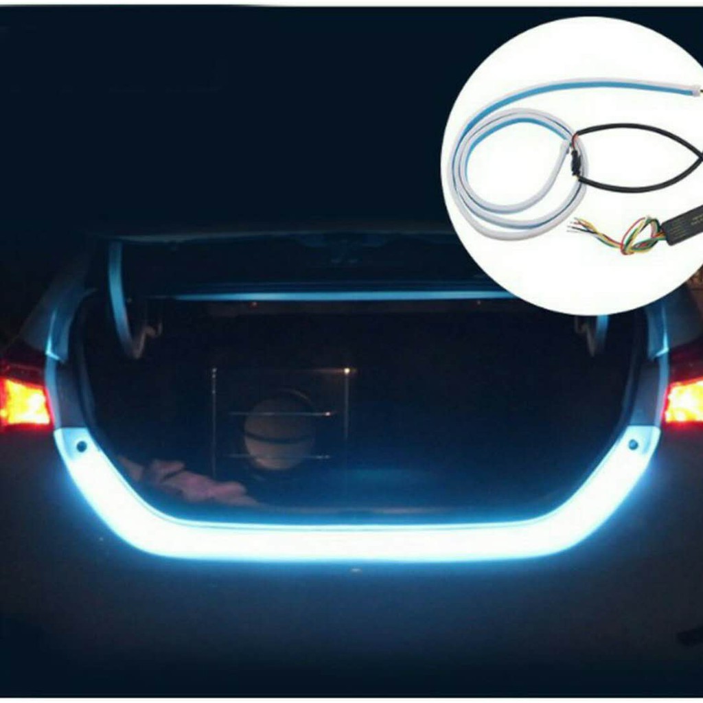 LED Strip Car Trunk Tail Brake Turn Signal Light Flow
