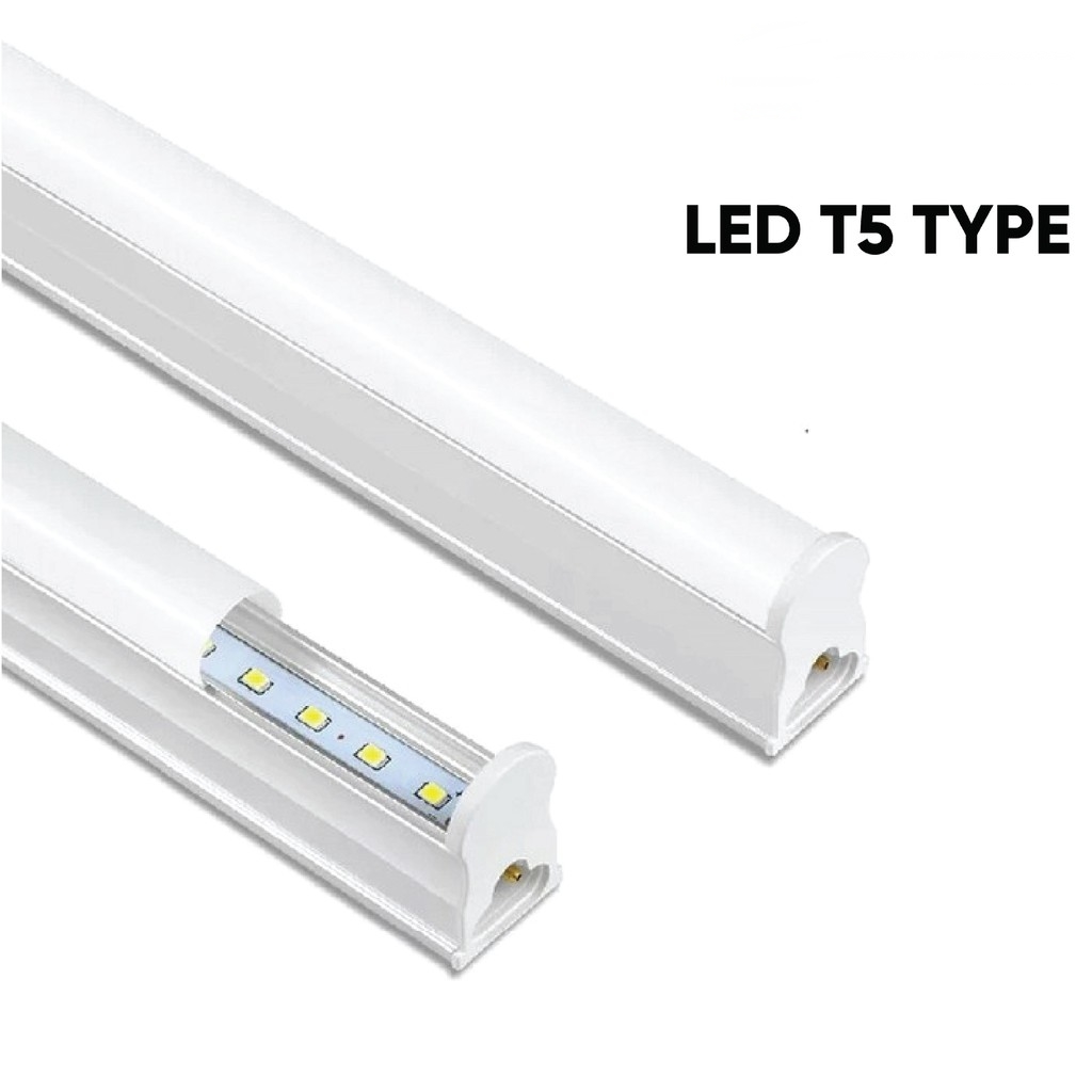 LED T5 Tube Light Lamp 4ft 1.2M Complete Set 18W ?Cool White / YELLOW)