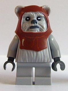 LEGO 10236 Star Wars Ewoks Chief Chirpa Minifigure NEW with weapon