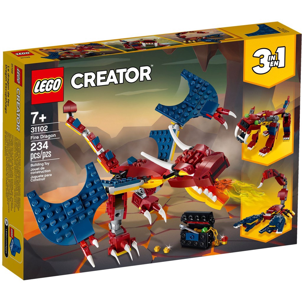 LEGO 31102 Creator 3in1 Fire Dragon