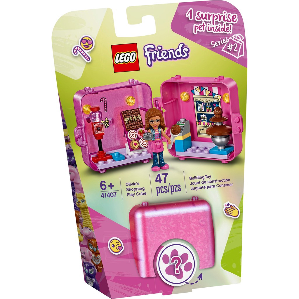 LEGO 41407 FRIENDS Olivia's Play Cube Sweet Shop