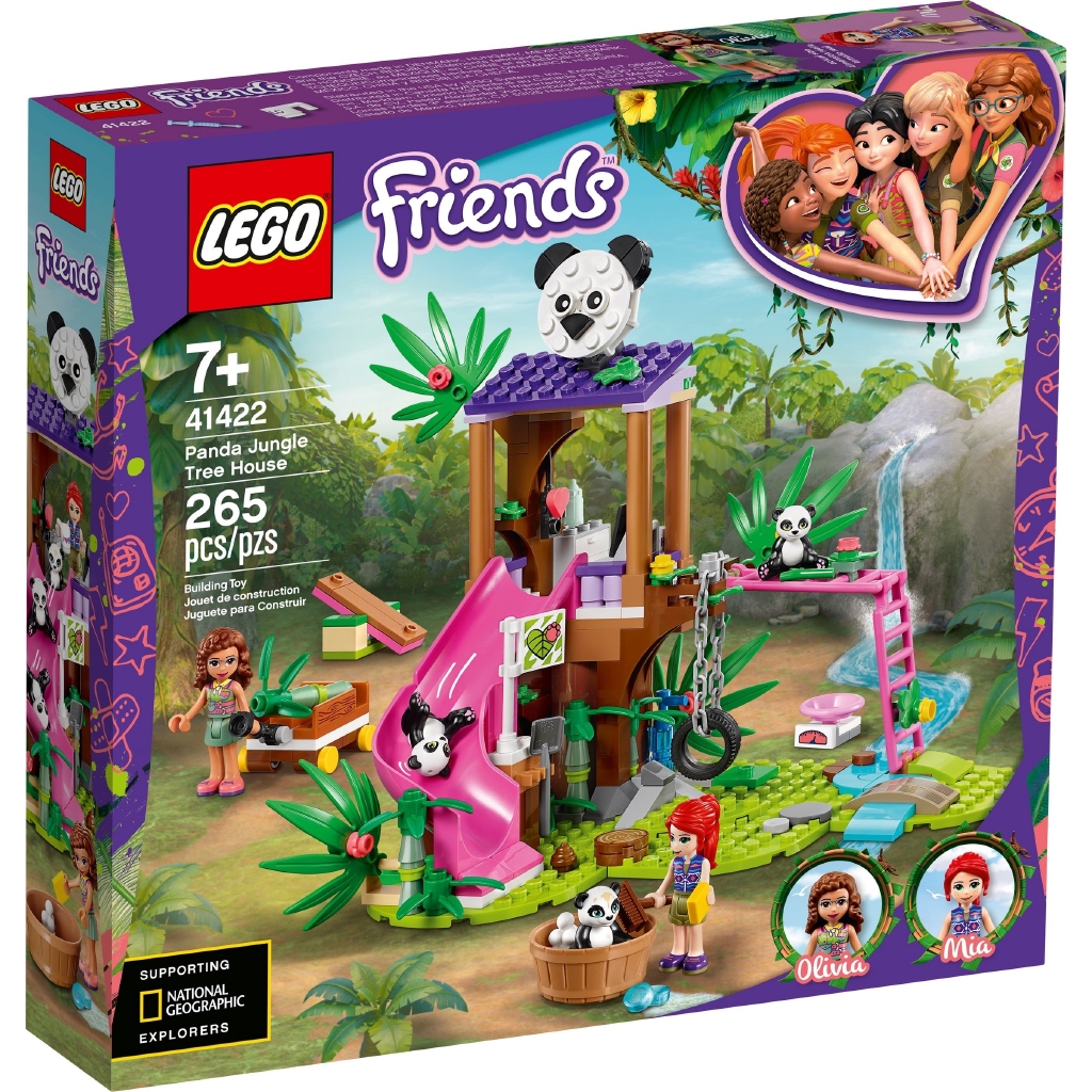 Lego 41422 Friends Panda Jungle Tree House