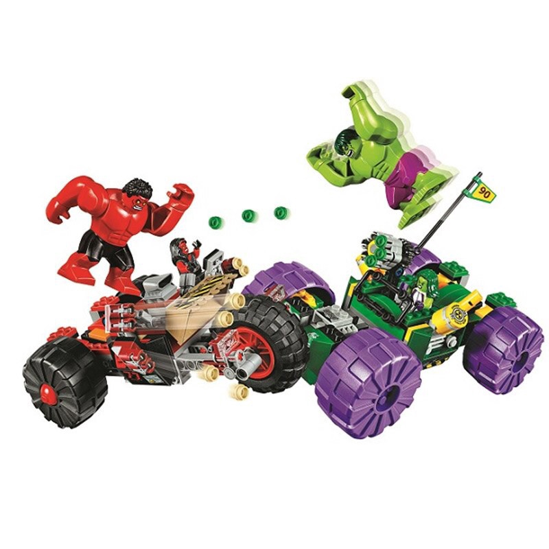hulk v red hulk lego