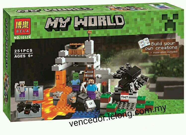 Lego Compatible Bela 10174 Minecraf (end 10/23/2019 4:31 PM)