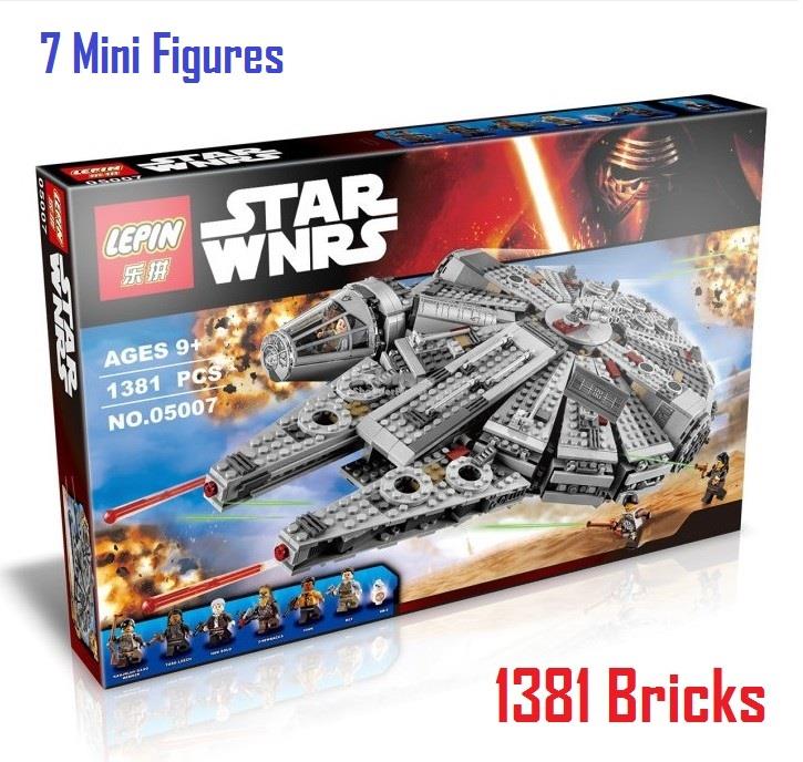 Lego Compatible Bricks Star Wars Millennium Falcon 05007