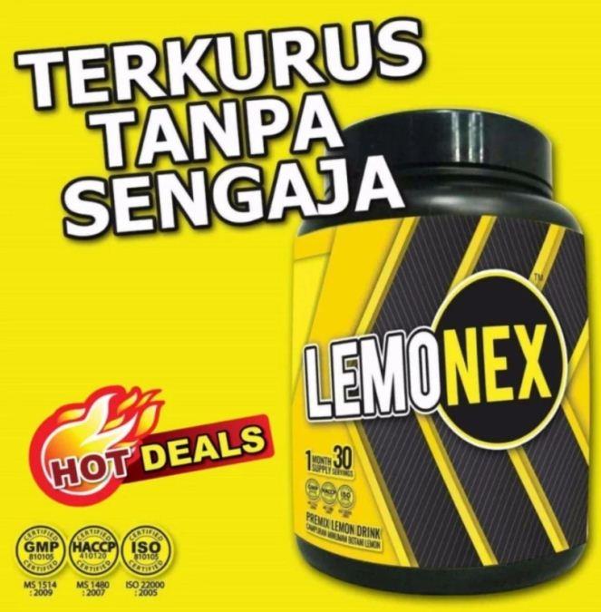 Lemonex Premix Lemon Drink (Slimming + Detox) with Extra Gift
