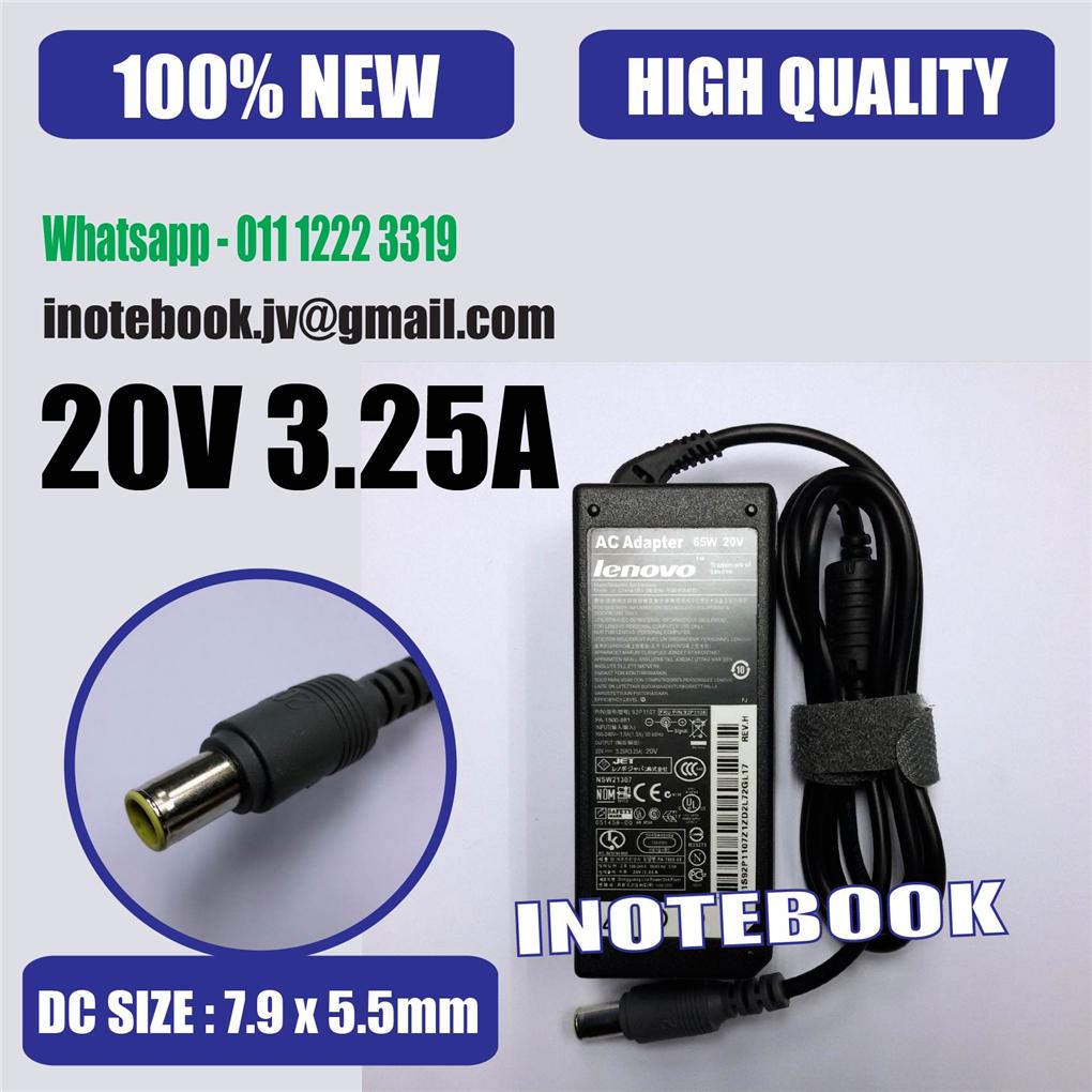 Lenovo 20V 3.25A 7.9 X 5.5mm Adapter Charger