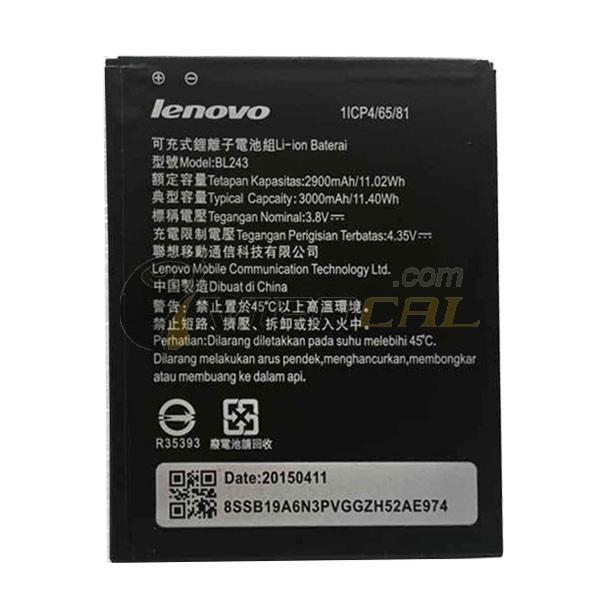 Lenovo K3 Note K50-T5 Battery BL243 BL-243 3000mah AA OEM