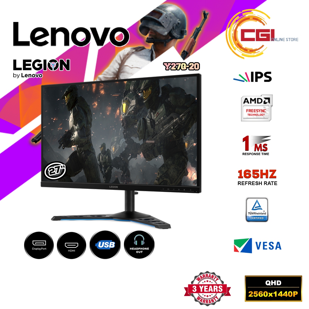 Lenovo legion y27q 20 обзор