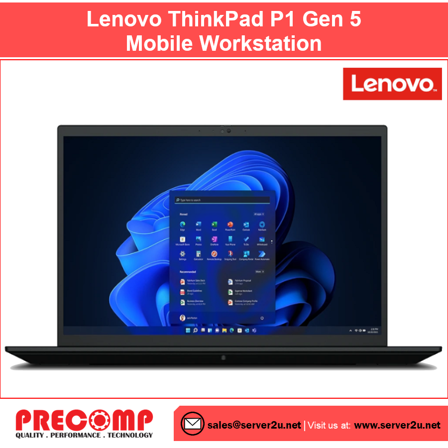 Lenovo ThinkPad Mobile Workstation P1 Gen 5 (i7-12800H.16GB.1TB)