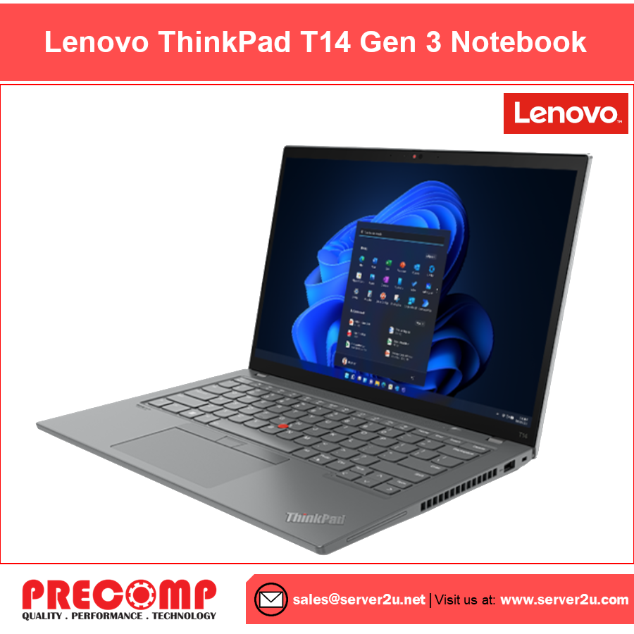 Lenovo ThinkPad T14 Gen 3 Notebook (i5-1235U.8GB.512GB)