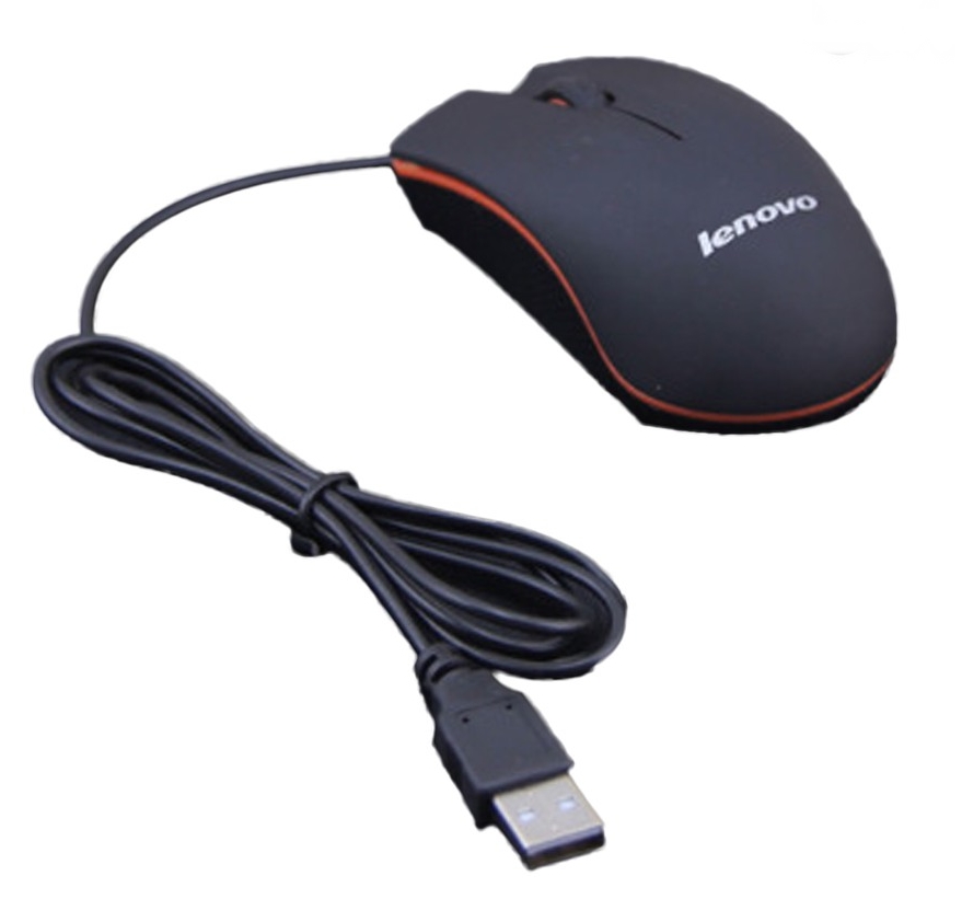LENOVO USB Optical Mouse For Computer PC Laptop