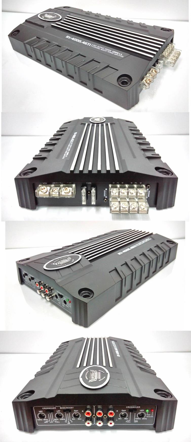 LEON 4 Channel Power Mosfet Bridged Amplifie 4000W
