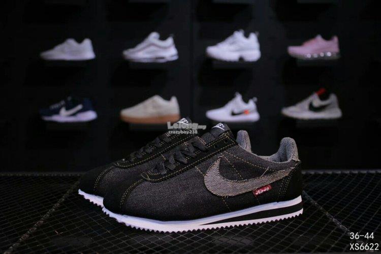 nike cortez levis