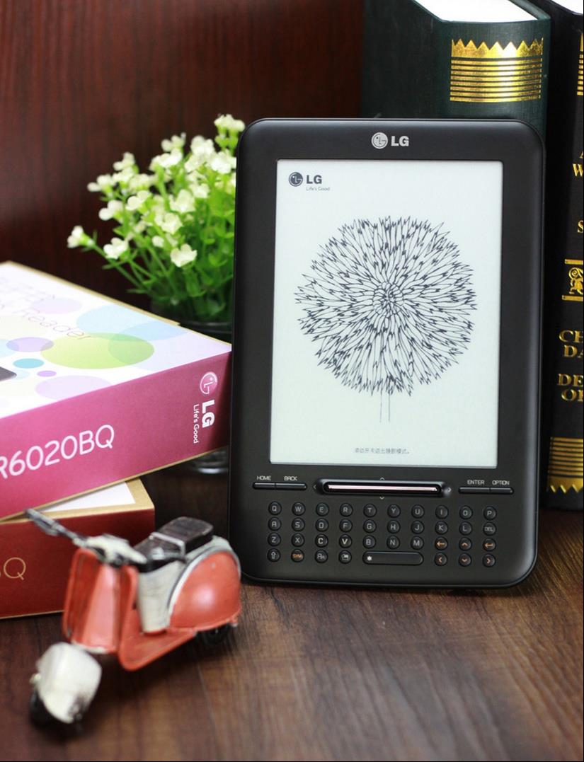 LG E-Ink XGA 1024x768 E-Ink Epub Reader