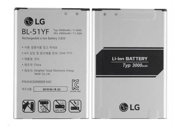 Lg Li Ion Battery >> Lg G4 Bl 51yf Oem 3000mah Li Ion Replacement Battery Lg Li Ion Battery >> Lg G4 Bl 51yf Oem 3000mah Li Ion Replacement Battery