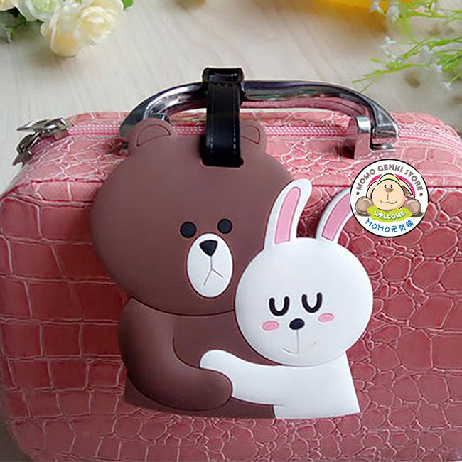 line luggage tag