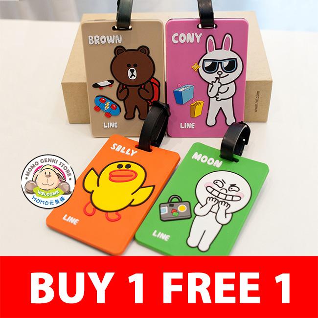 line luggage tag
