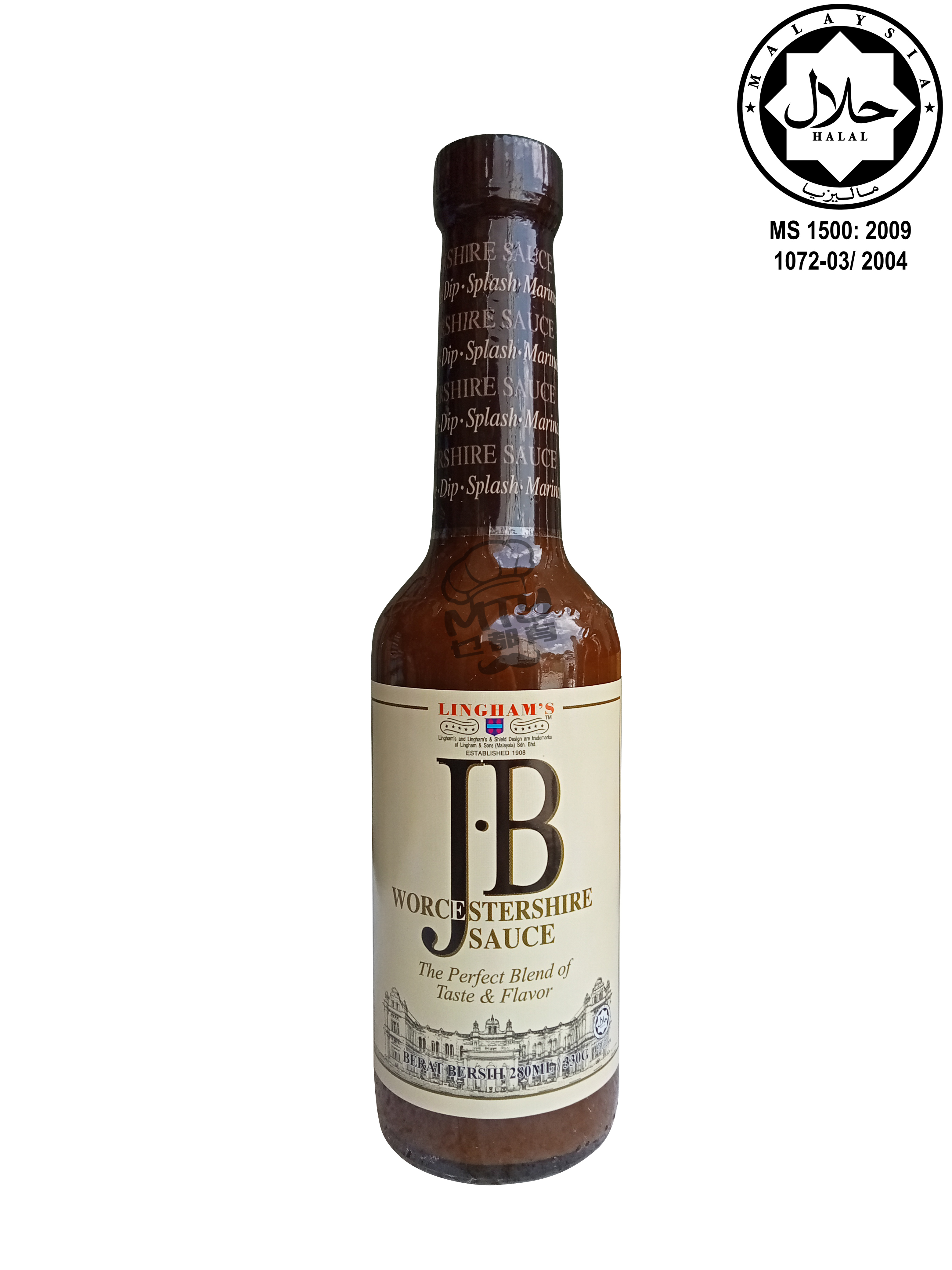 LINGHAM&#39;S JB Worcester Sauce 330g (280ml)