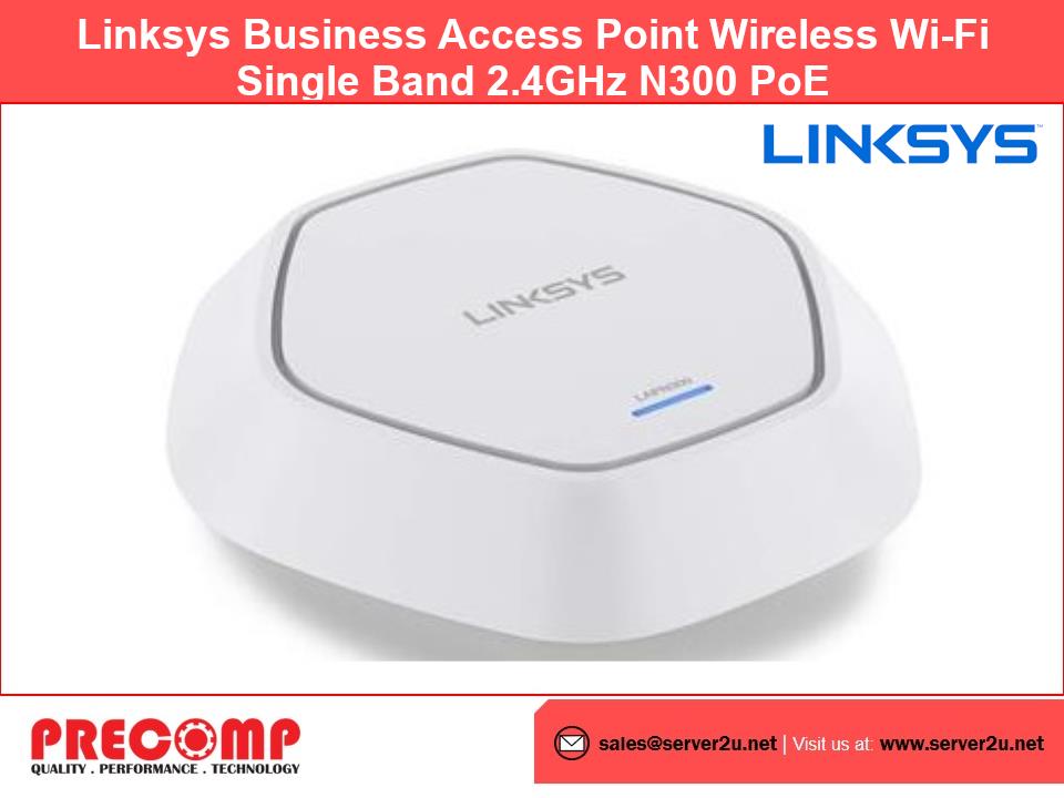 Linksys Business Access Point Wireless Single Band (LAPN300-AP)